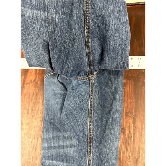 Forge FR Fire Resistant Work Denim Pants Cross Hatch Bootcut Relaxed Fit 36x30 - Picture 4 of 10